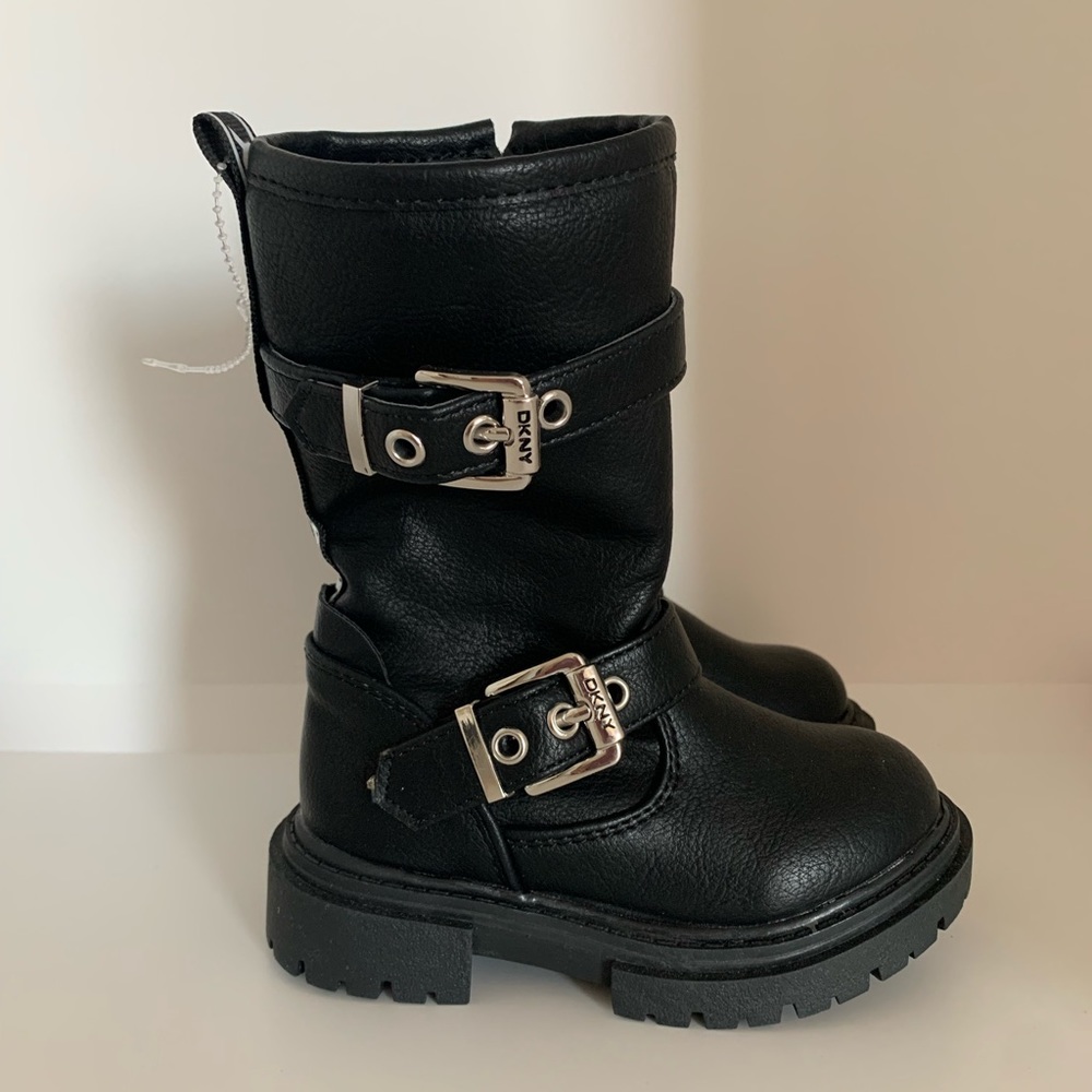 NWT- DKNY GIRL MOTO BOOTS